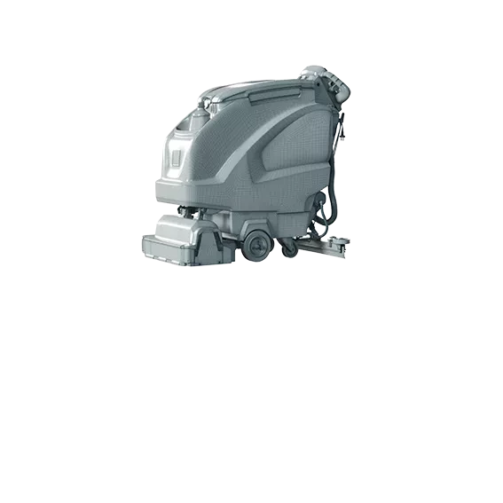 A graphic image of an electric cleaning machine.