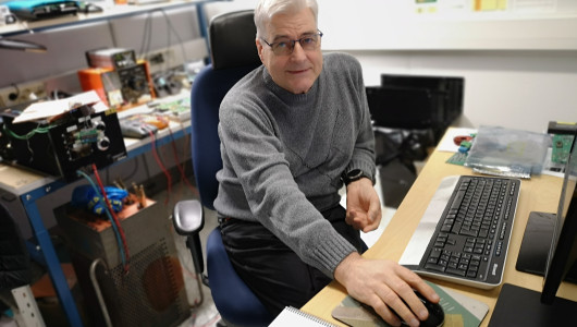 Employees are sitting at their computer