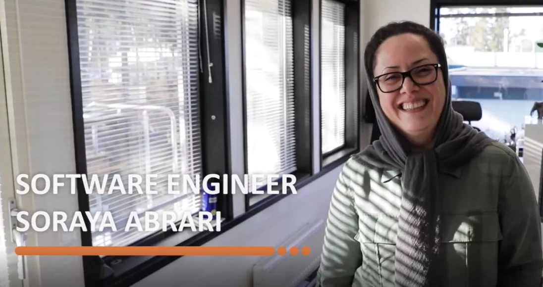 Porträtt av Soraya Abrari, mjukvaruingenjör Micropower Group