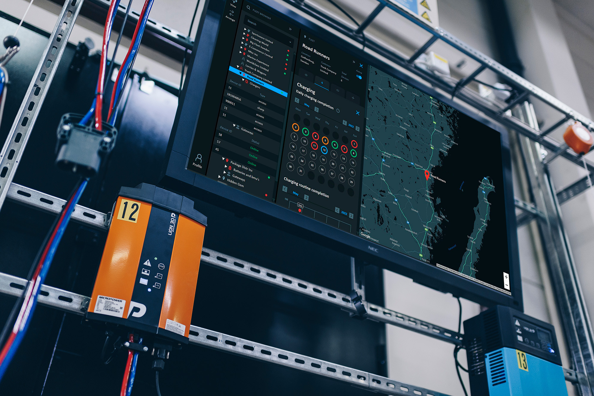 CONNECT AND OPTIMIZE YOUR BATTERY AND CHARGING FLEET